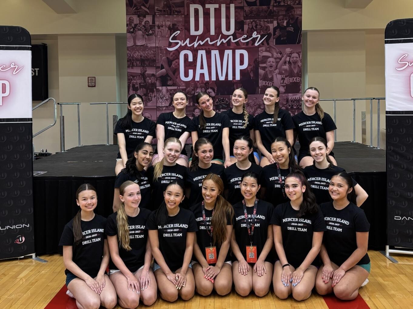 MI Drill Team 2026-2027 team photo